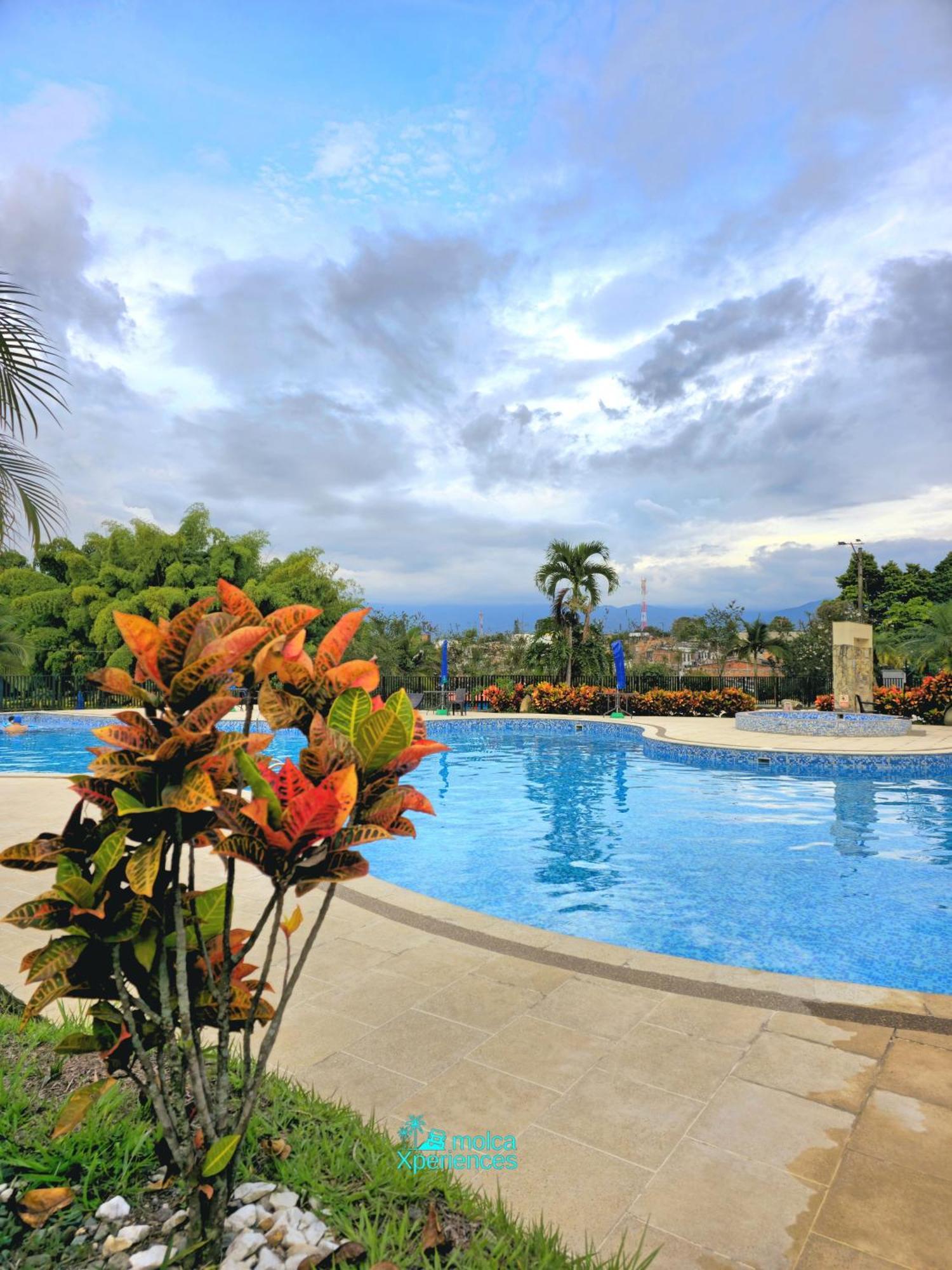 Apartamento Privado Vacacional A 5M Del Aeropuerto, 20 Minutos Del Parque Del Cafe Y Centro De Armenia Con 4 Piscinas, 3 Jacuzzi, Sauna By Molca Xperiences 3H Exterior foto