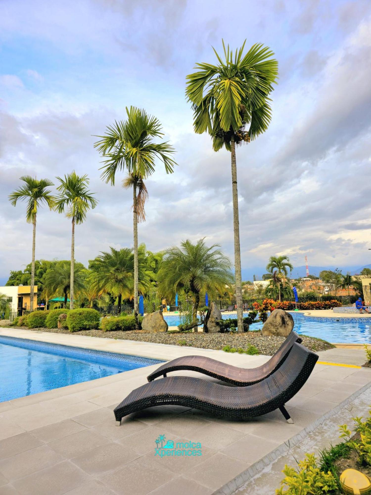 Apartamento Privado Vacacional A 5M Del Aeropuerto, 20 Minutos Del Parque Del Cafe Y Centro De Armenia Con 4 Piscinas, 3 Jacuzzi, Sauna By Molca Xperiences 3H Exterior foto
